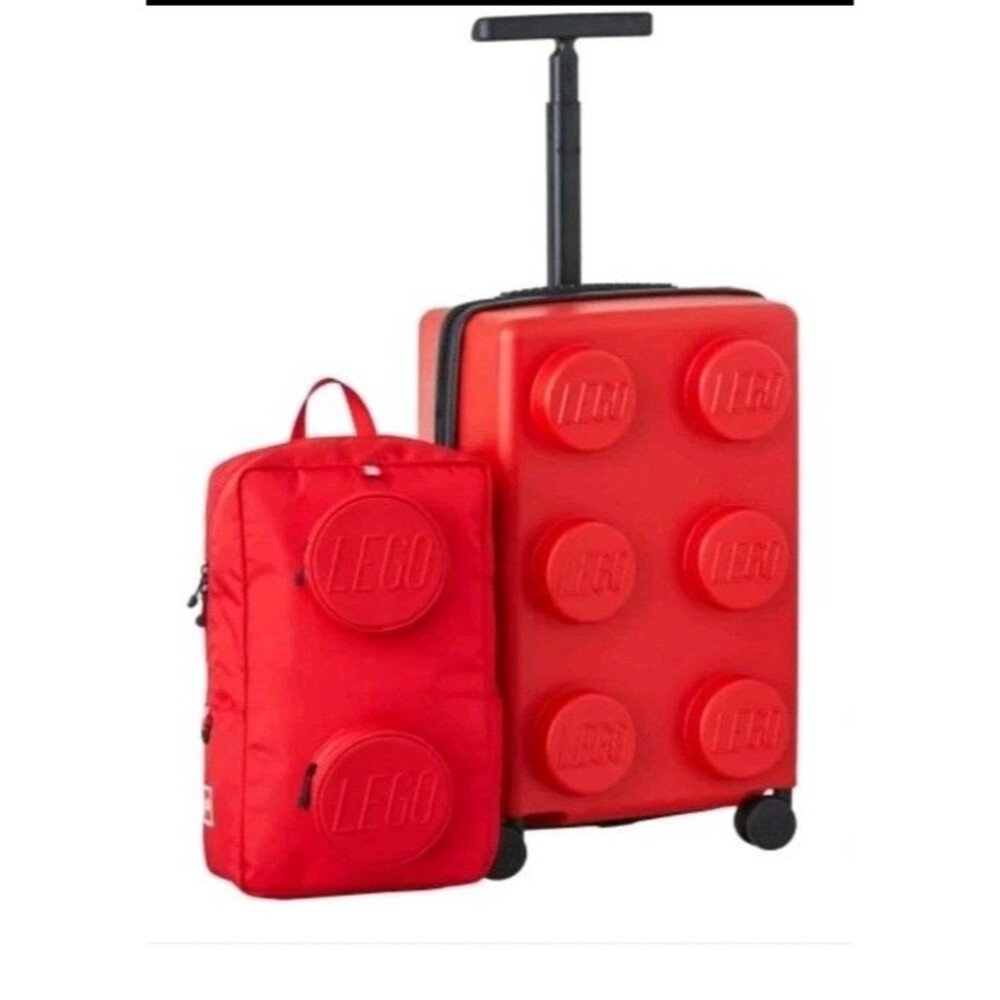 Lego Carry-on & Backpack Luggage Set, BRAND NEW, RED